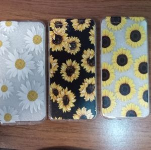 Google Pixal 3a cell phone cases Happy sunflowers 3 cases floral